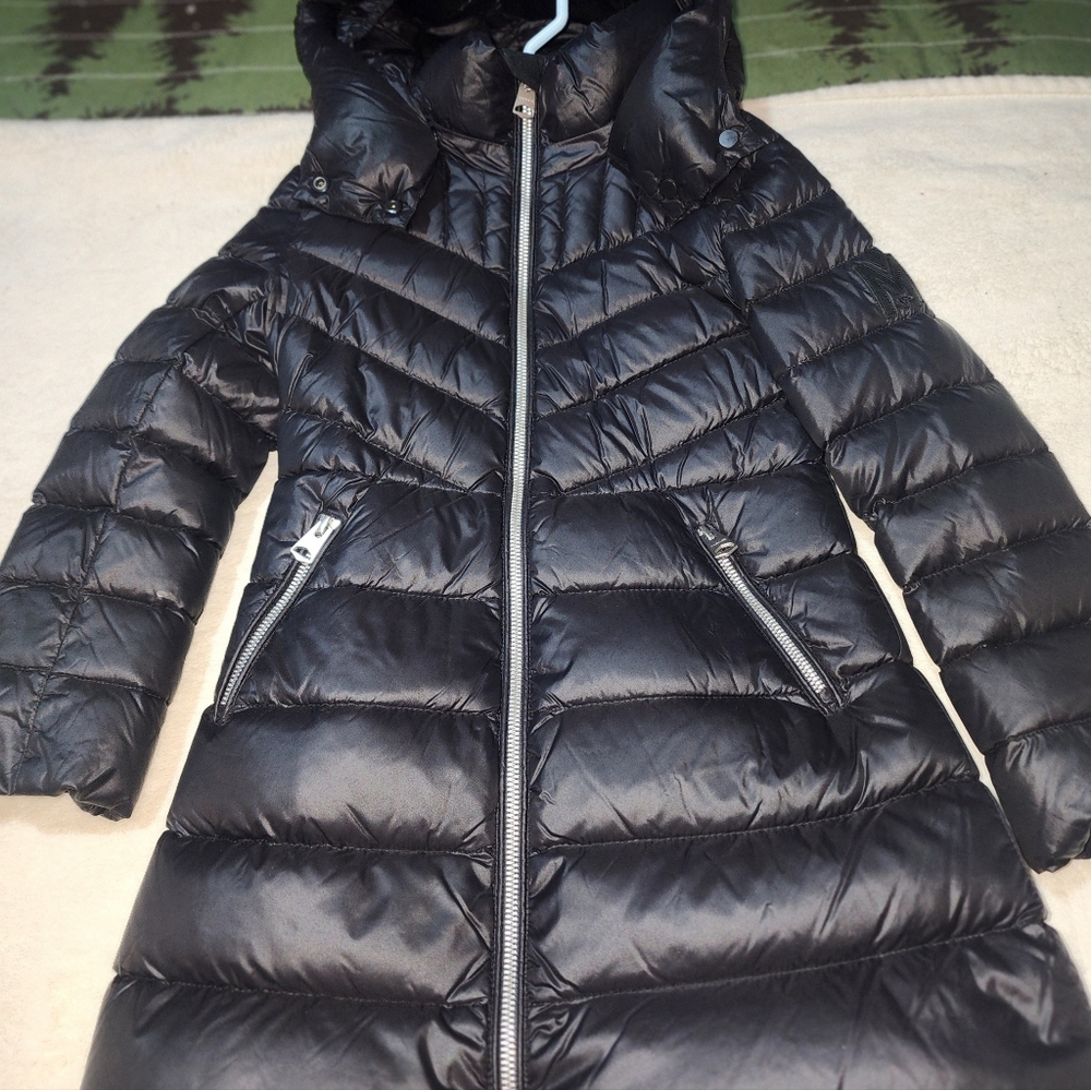 MACKAGE Little Girl's Lustrous Long Down Jacket